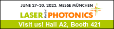 Laser 2023 - Hall A2, Booth 421